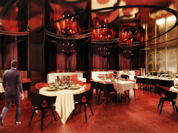 RESTAURANT LODGES(center three lodges)